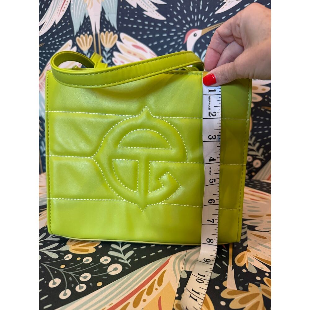 Telfar highlighter yellow bag. Small size - Picture 9 of 9